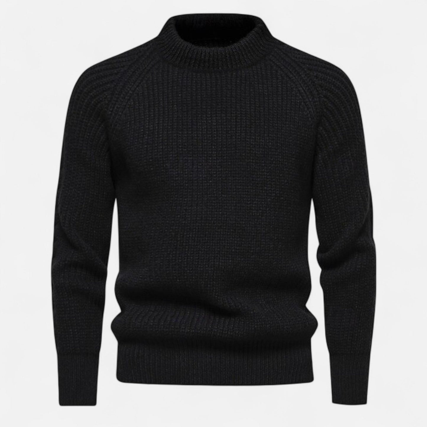 Men’s Slim-Fit Sweater – Ribbed Knit Elegance